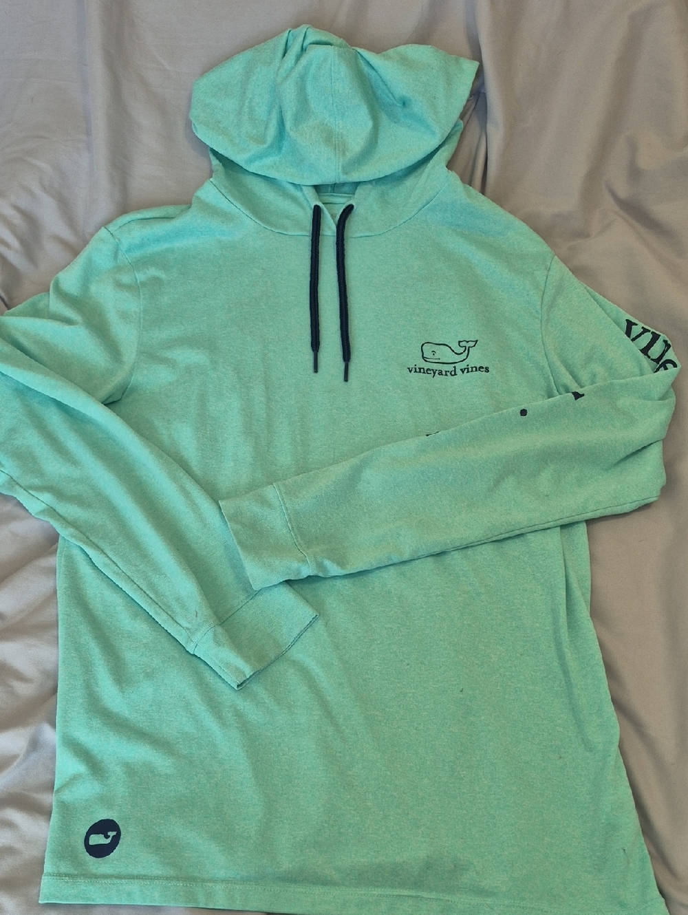 Vineyard Vines Performance Seafoam Pullover Hoodie Size XS
